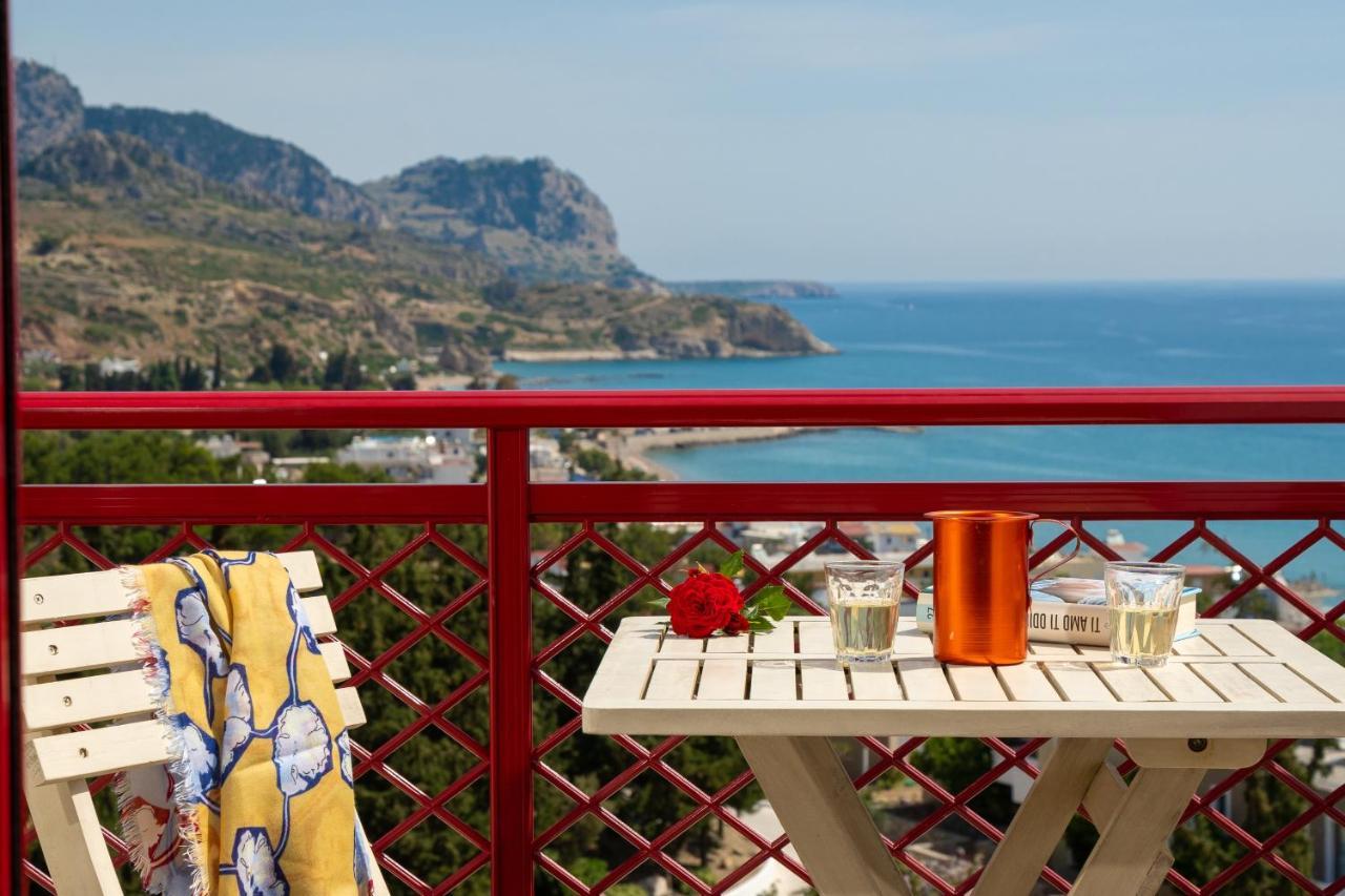 Bella Vista Stegna Aparthotel Archangelos  Ngoại thất bức ảnh