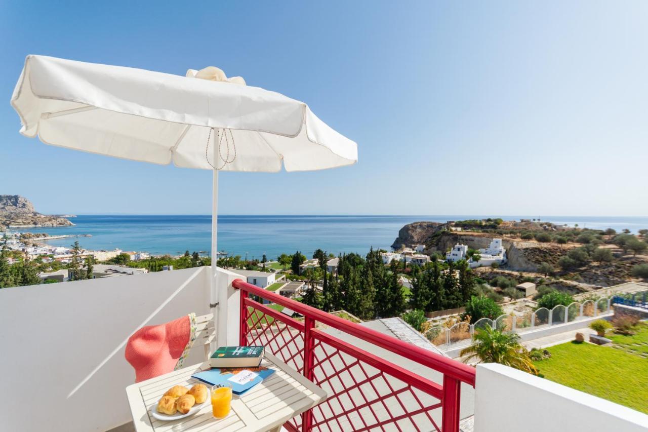 Bella Vista Stegna Aparthotel Archangelos  Ngoại thất bức ảnh