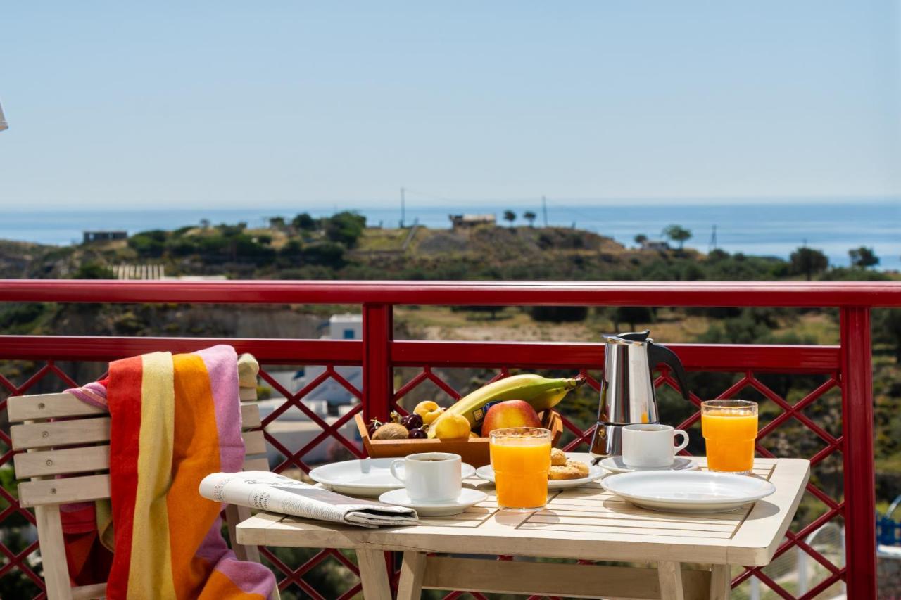 Bella Vista Stegna Aparthotel Archangelos  Ngoại thất bức ảnh