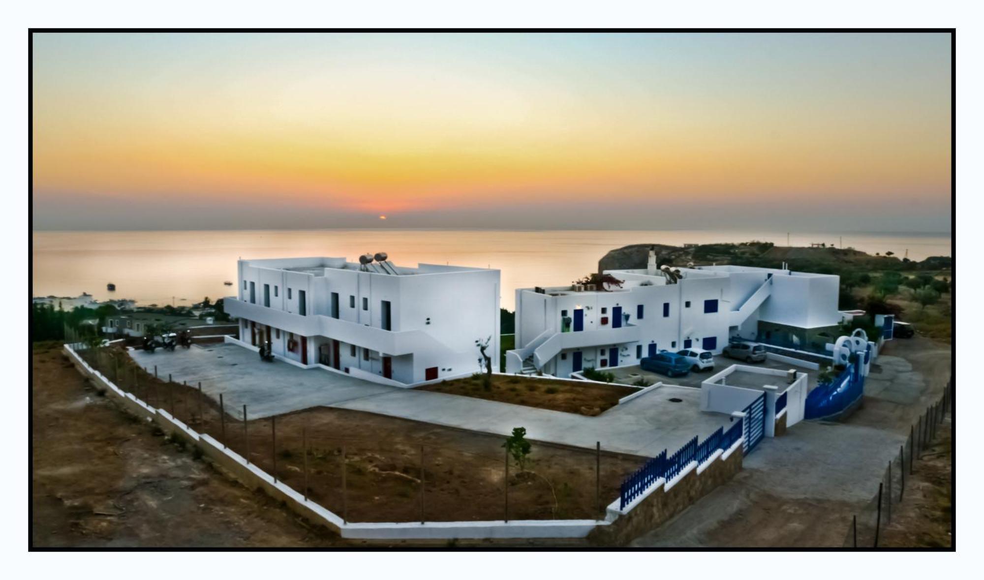 Bella Vista Stegna Aparthotel Archangelos  Ngoại thất bức ảnh